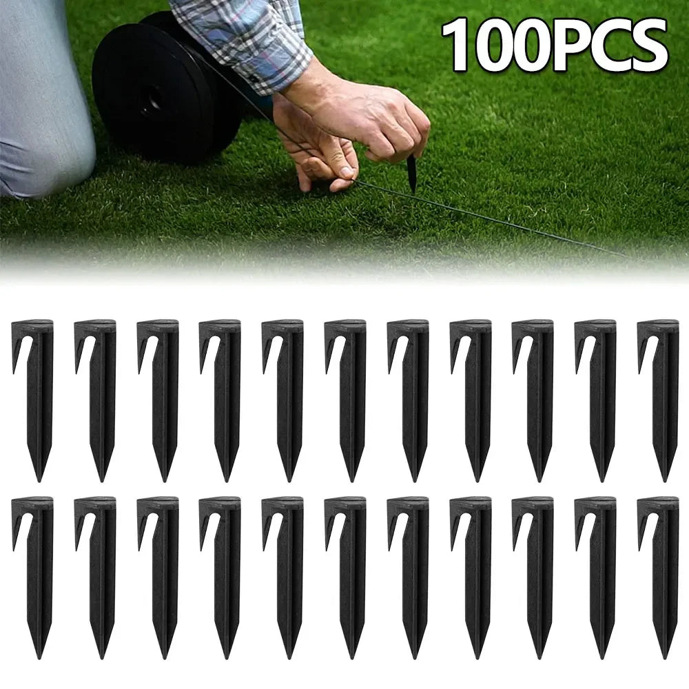 Robotic Lawn Mower Boundary Pegs 50/100/200 Pack – PP Lawn Mower Pegs Axl