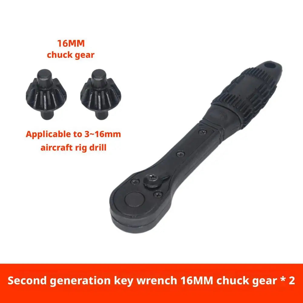 2-in-1 Drill Chuck Key Ratchet Wrench | 5-in-1 Hand Tool Ratchet Wrench Tool Axl H