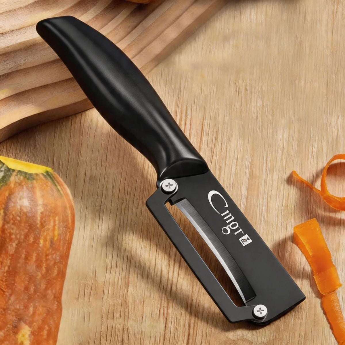 Stainless Steel Fruit & Vegetable Peeler – Full Steel Handle Vegetable Peeler Axl