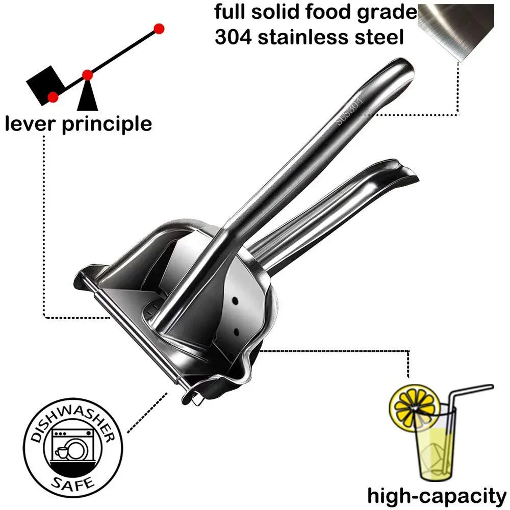 Stainless Steel Manual Citrus Lemon Squeezer & Juicer Tool Manual Citrus Juicer Axl