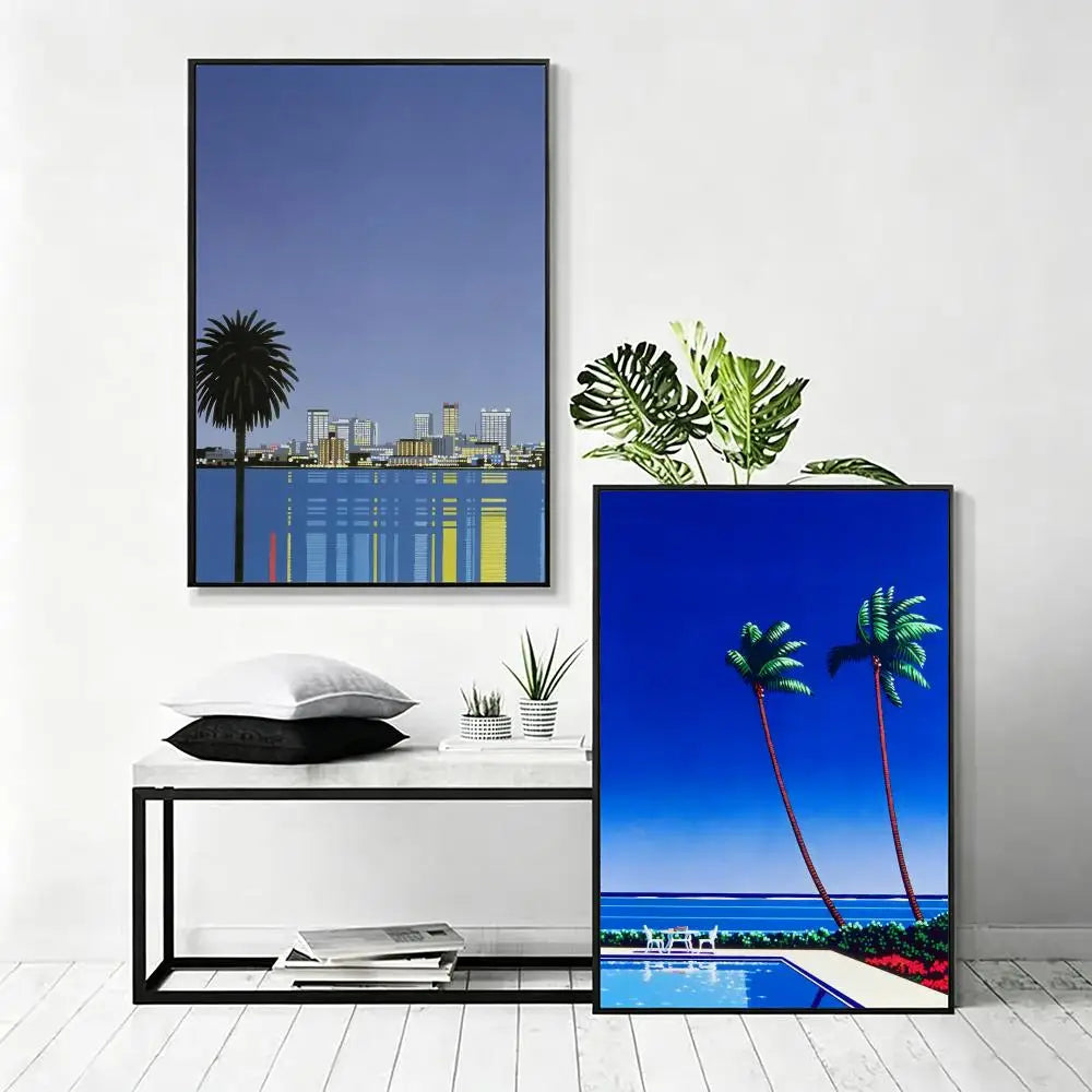 Hiroshi Nagai Art Poster – HD Waterproof Wall Decor Print Art Wall Poster Axl