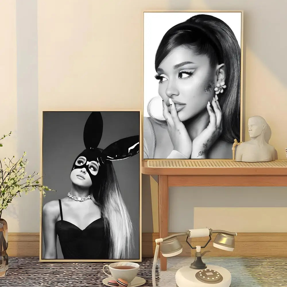 Ariana Grande HD Waterproof Poster Stickers | Wall Décor Wall Poster Stickers Axl