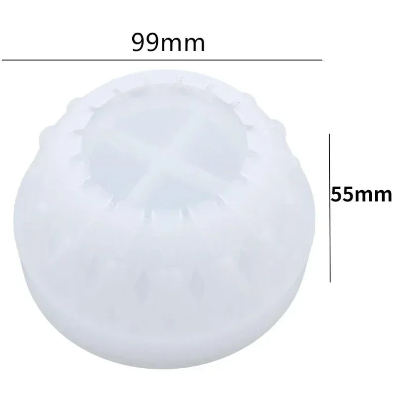 Egg Shape Silicone Resin Mold – DIY Epoxy Jewelry & Decor Silicone Resin Mold Axl