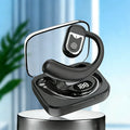 A69 Bluetooth 5.3 TWS Earphones – HiFi Stereo & LED Display Wireless Earphones Axl black