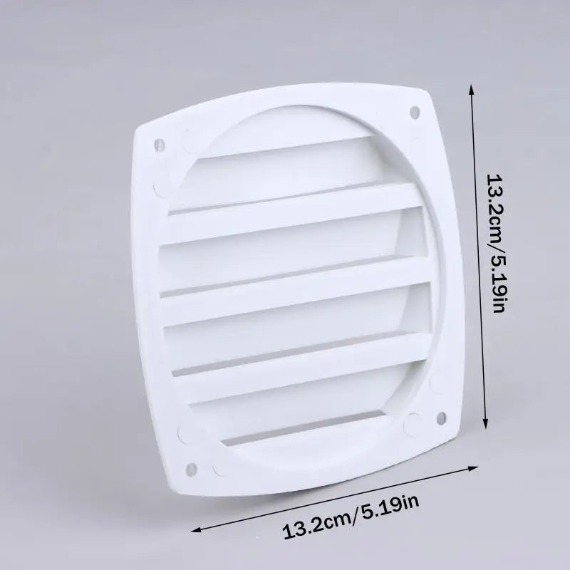 Louvered Square Air Vent Grill – Marine Boat & RV Ducting Marine Vent Grill Axl A3