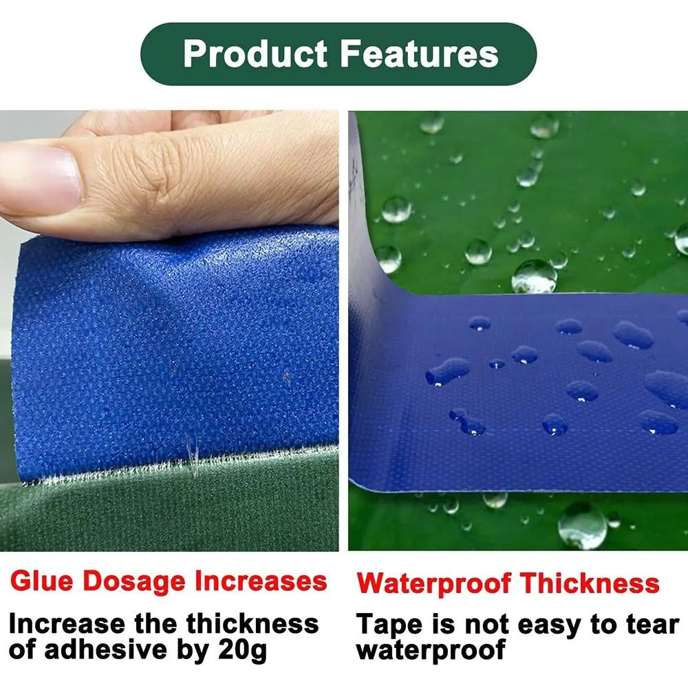 Waterproof Tarpaulin Repair Tape – Tarp & Awning Patch Tarpaulin Repair Tape Axl
