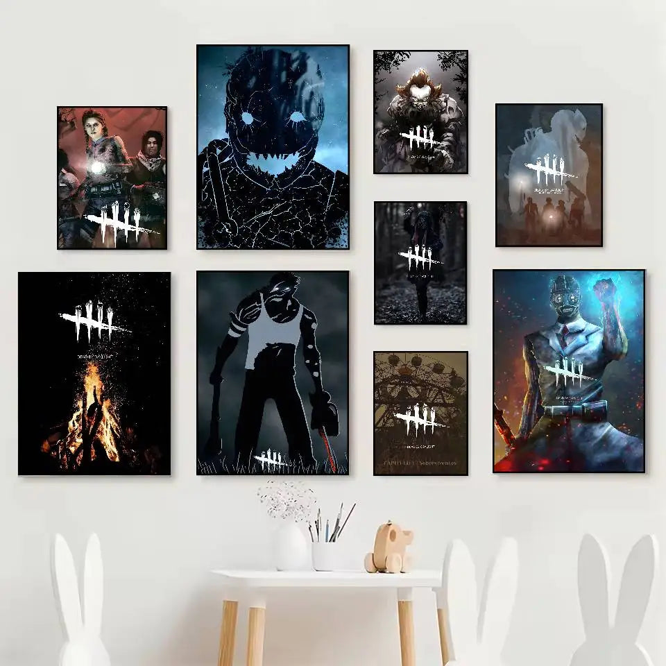 Dead by Daylight HD Wall Poster – Self-Adhesive Waterproof PVC Gaming Wall Poster Axl