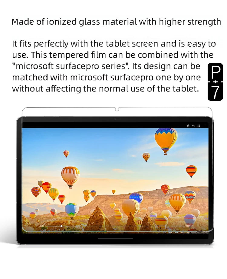 2-Pack Tempered Glass Screen Protector – Lenovo Tab P12 12.7" Tablet Screen Protector Axl