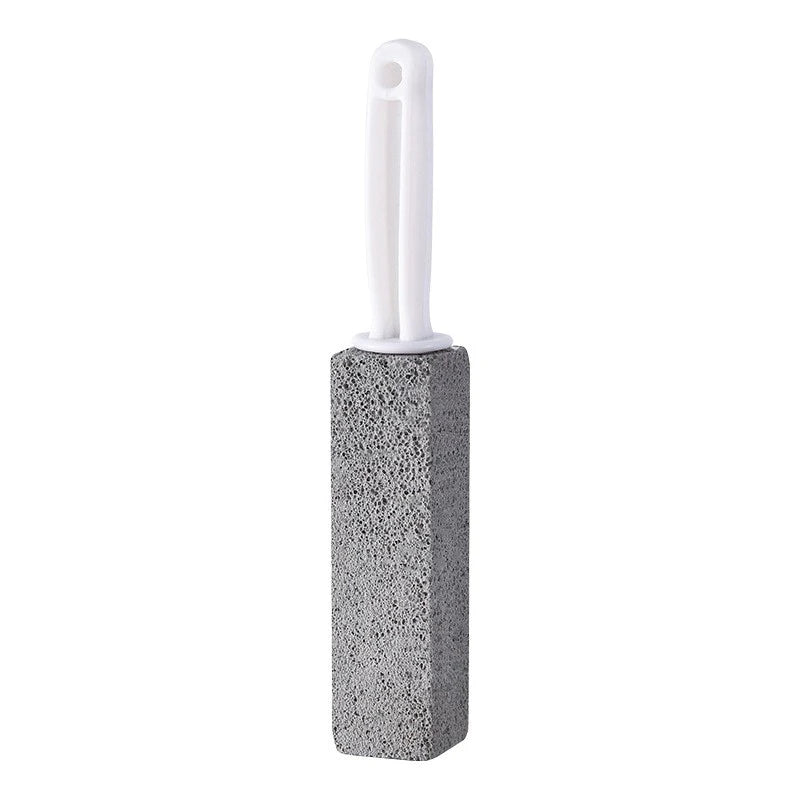 Pumice Stone Toilet Brush Wand – Limescale & Stain Remover Pumice Cleaning Brush Axl onesize