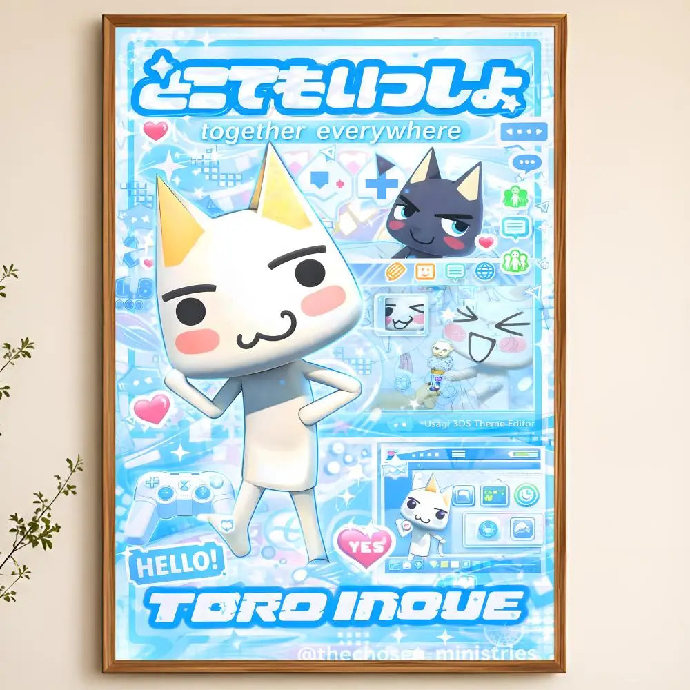 Waterproof PVC Peel-and-Stick HD Wall Poster | T-Toro Art Wall Art Poster Axl White08 60X90cmNoframe