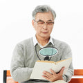 Large Screen Acrylic Magnifying Glass – Hands-Free Desktop & Neck Desktop Magnifying Glass Axl 2X