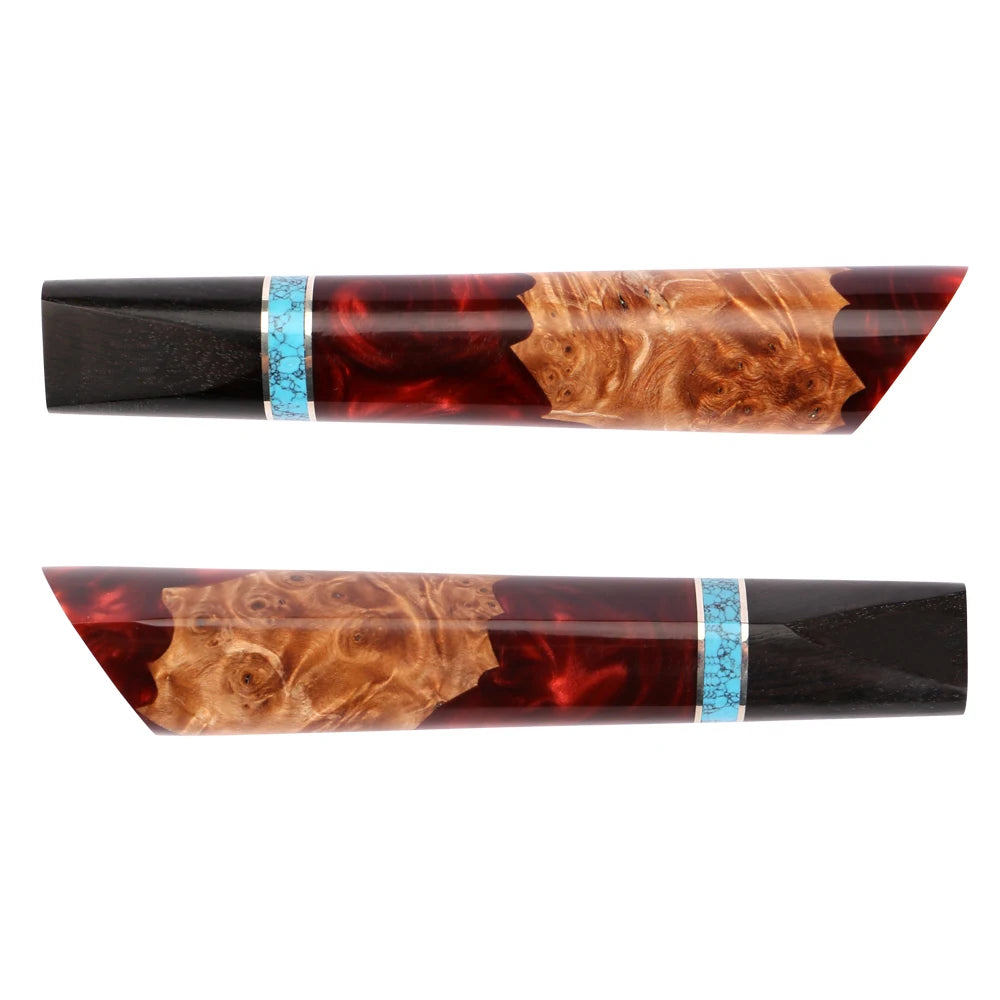 Stabilized Wood Resin Chef Knife Handle – Heart-Shaped DIY Knife Handle Blank Axl