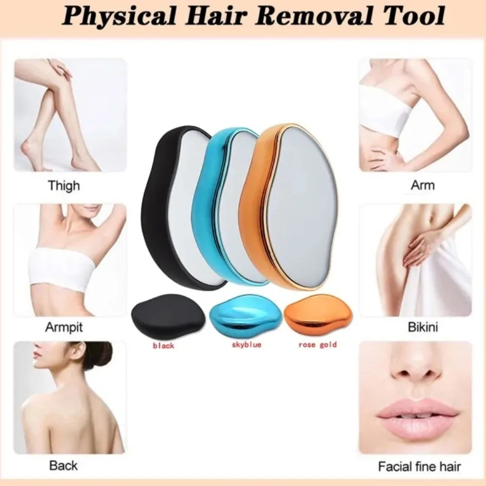 Nano Crystal Glass Hair Remover – Reusable Epilator Tool Hair Removal Tool Axl