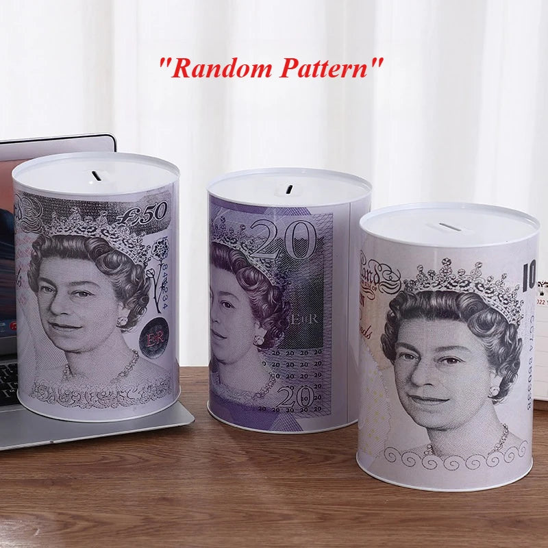 Nordic Metal Piggy Bank – Coin & Cash Saving Jar for All Ages Metal Piggy Bank Axl