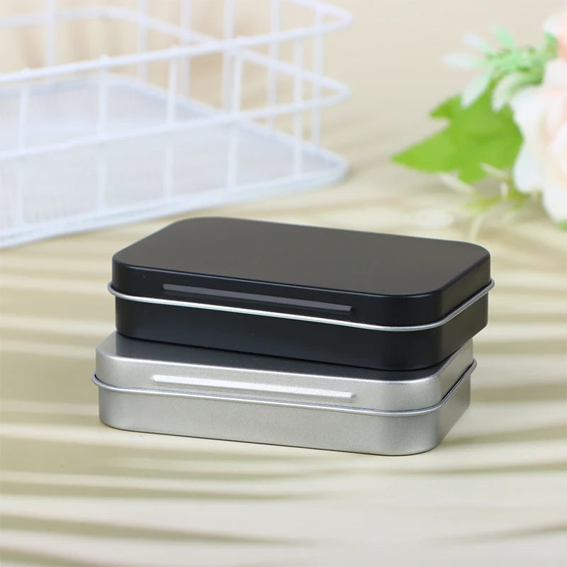 Small Tinplate Flip Storage Box – Coins, Keys & Survival Kit Tinplate Storage Box Axl