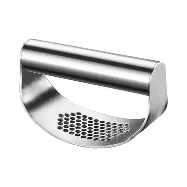 Stainless Steel Garlic Press & Ginger Crusher | Kitchen Tool Garlic Press Axl Sliver