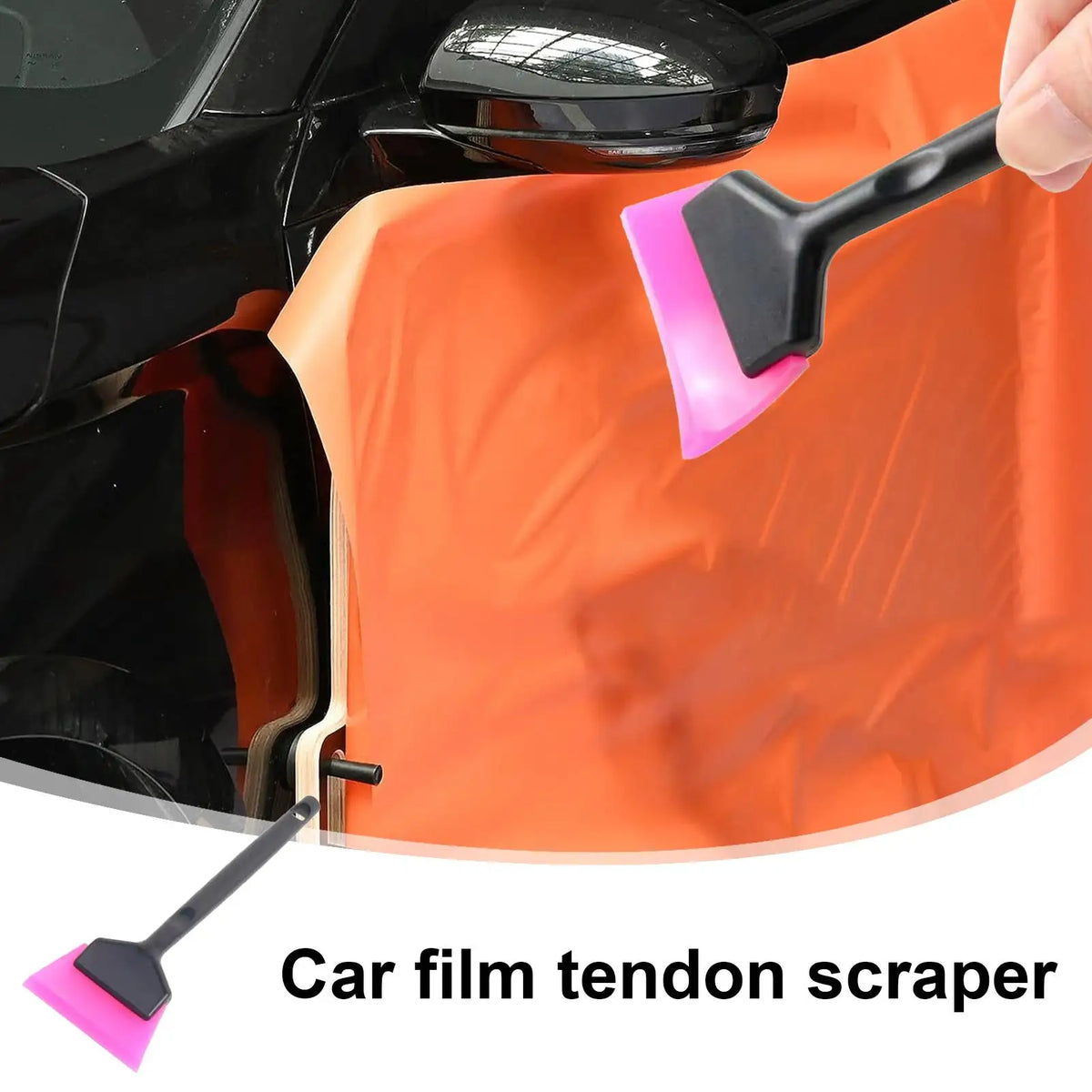 Car Wrap Squeegee Scraper – TPU Film Installation Tool Car Wrap Squeegee Axl