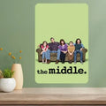 The Middle TV Show Metal Poster Sign – Retro Aluminum Wall Art Metal Wall Sign Axl aluminum sign aluminum 14x20cm