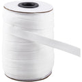 Polyester Elastic Band 11mm x 36 Yards White Sewing Ribbon Roll Sewing Elastic Band Axl AECH04-17612