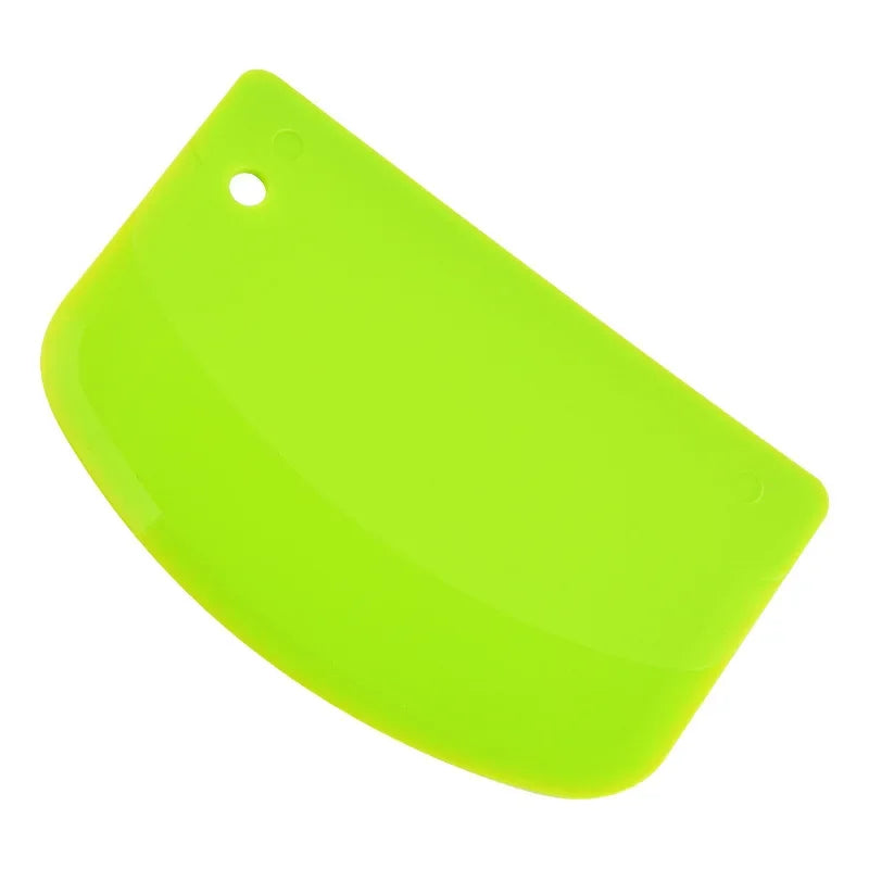 Silicone Dough Scraper – Cake, Pastry & Bread Baking Tool Baking Pastry Scraper Axl green