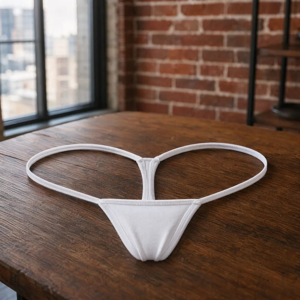 Women's Seamless Low-Rise Thong Underwear | G-String Panties Thong Underwear Axl
