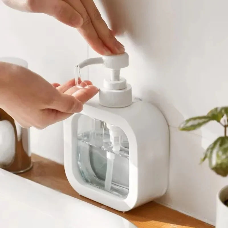 300/500ml Refillable Soap Dispenser – Pump Bottle for Bathroom Soap Dispenser Axl