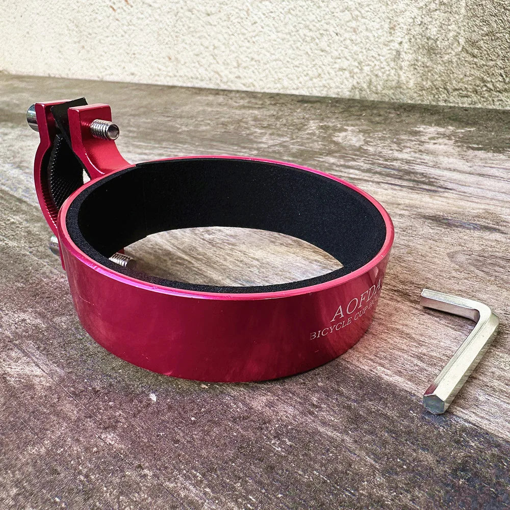 Universal Large Diameter Bike Cup Holder | Bottle Mount Bike Cup Holder Axl Pink(Send a wrench)