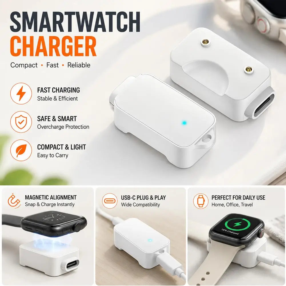 Samsung Galaxy Fit3 Magnetic Charging Adapter – Type-C Watch Charging Adapter Axl