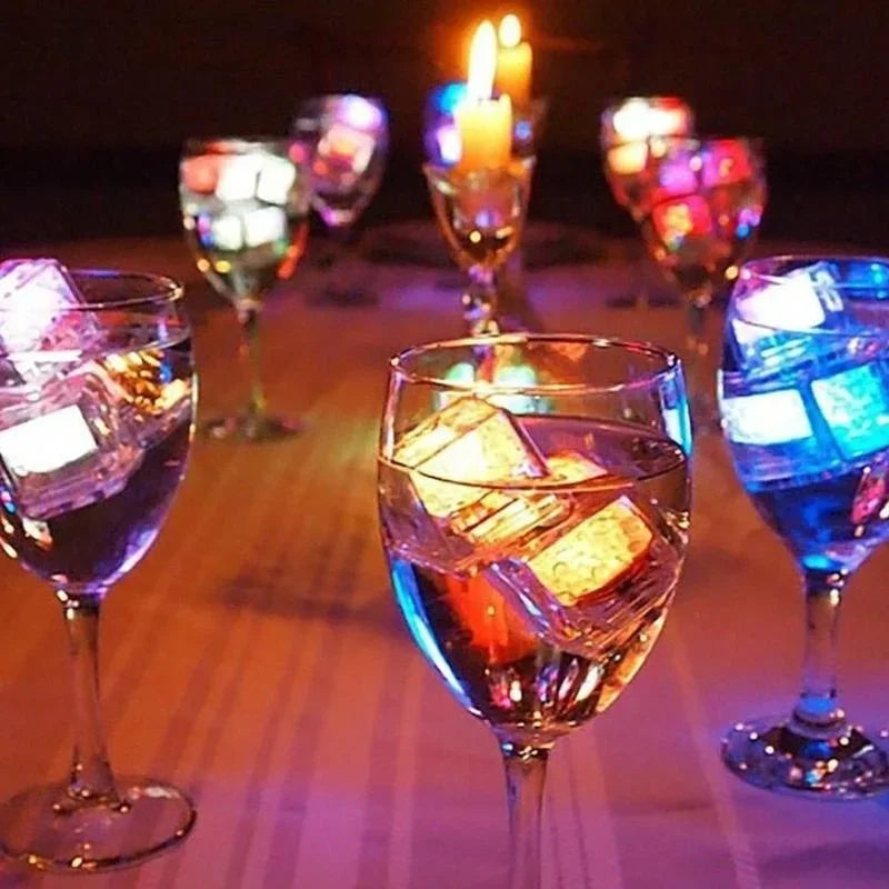 LED Color Changing Ice Cubes 6-Pack – Party Glow Lights LED Party Lights Axl