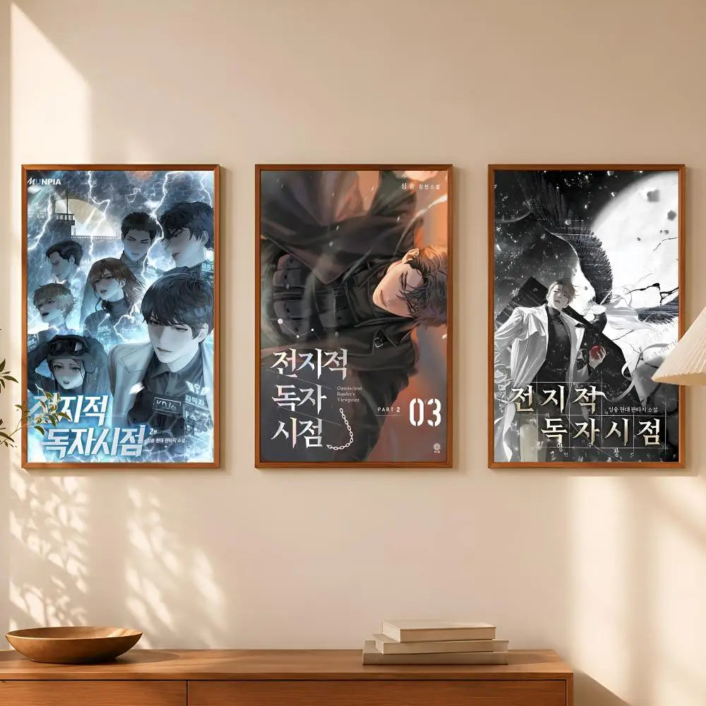 Omniscient Reader's Viewpoint Self-Stick HD Wall Art Poster Wall Art Poster Axl