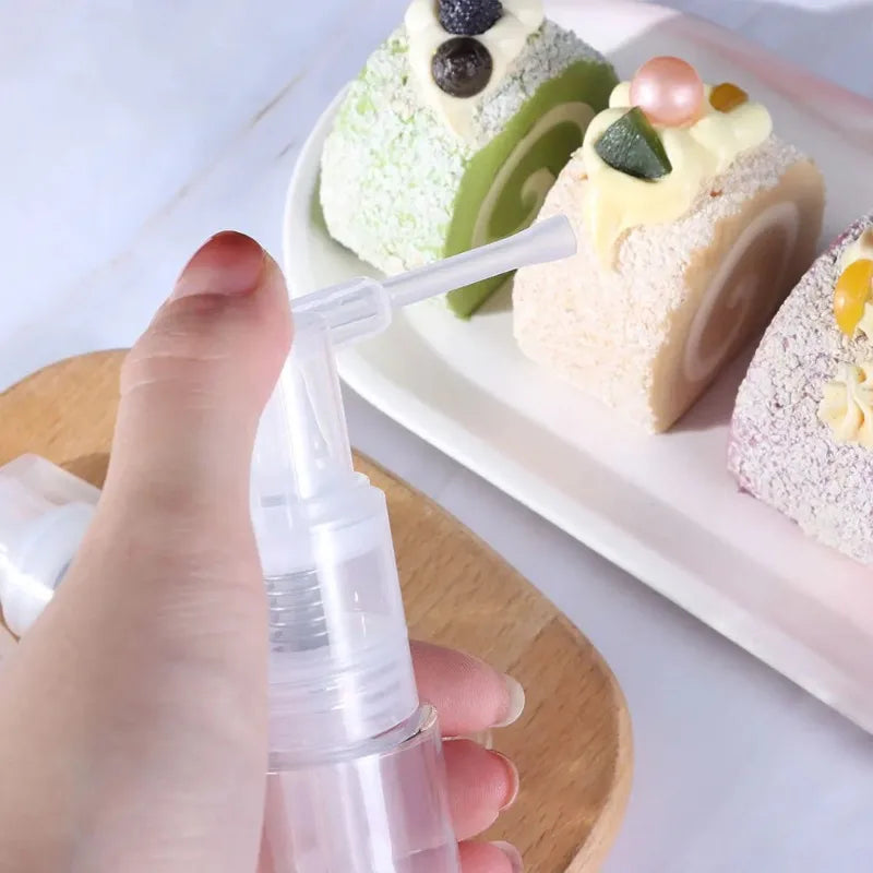 Powder Spray Bottle for Cake Decoration – 14ml & 50ml Baking Powder Sprayer Axl