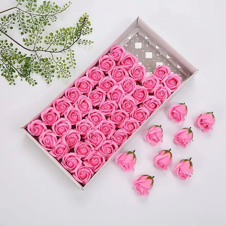 Soap Rose Artificial Flowers for Wedding, Gift & Home Décor Artificial Flower Heads Axl