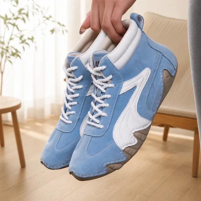 Unisex Wide Fit High Top Casual Walking Boots | Anti-Slip High Top Casual Boots Axl