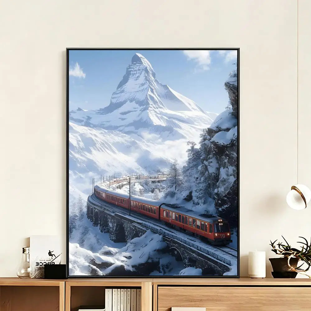 Switzerland Pattern Wall Poster – HD Art Print Home Décor Wall Art Poster Axl