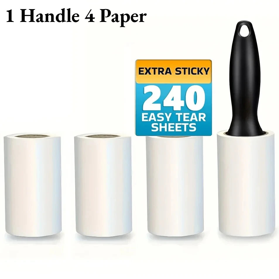 Ultra Sticky Lint Roller Set – Pet Hair Remover 3/5/8 Pack Lint Roller Set Axl 5pcs
