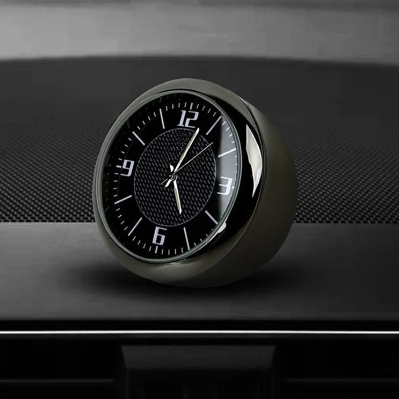 Luminous Mini Car Dashboard Clock – Stick-On Digital Quartz Car Dashboard Clock Axl