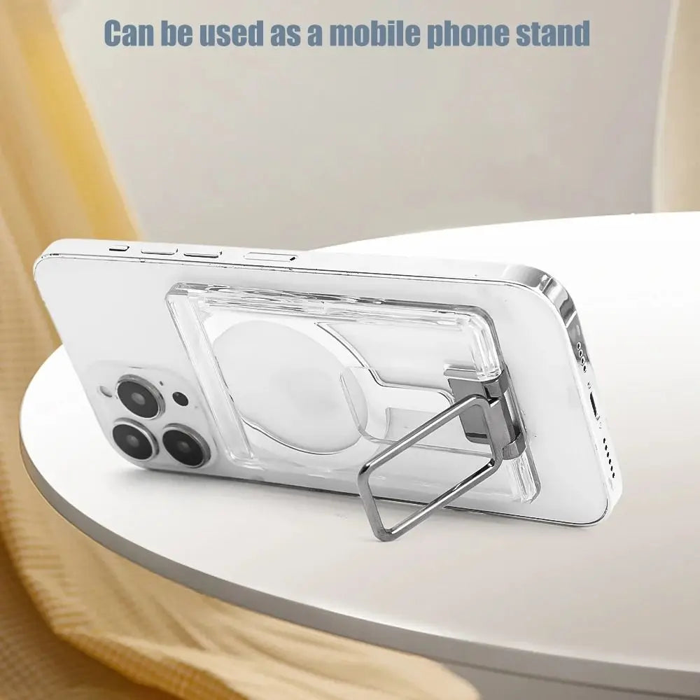 Magnetic Phone Wallet Card Holder & Kickstand – MagSafe Phone Wallet Kickstand Axl