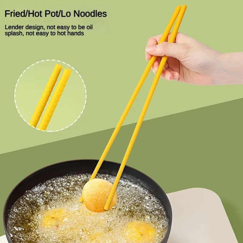 Silicone Chopsticks 31.5cm – Non-Slip Japanese Tableware Pair Silicone Chopsticks Axl
