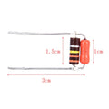 Electric Guitar Volume Potentiometer Treble Bleed Kit Guitar Potentiometer Kit Axl Orange