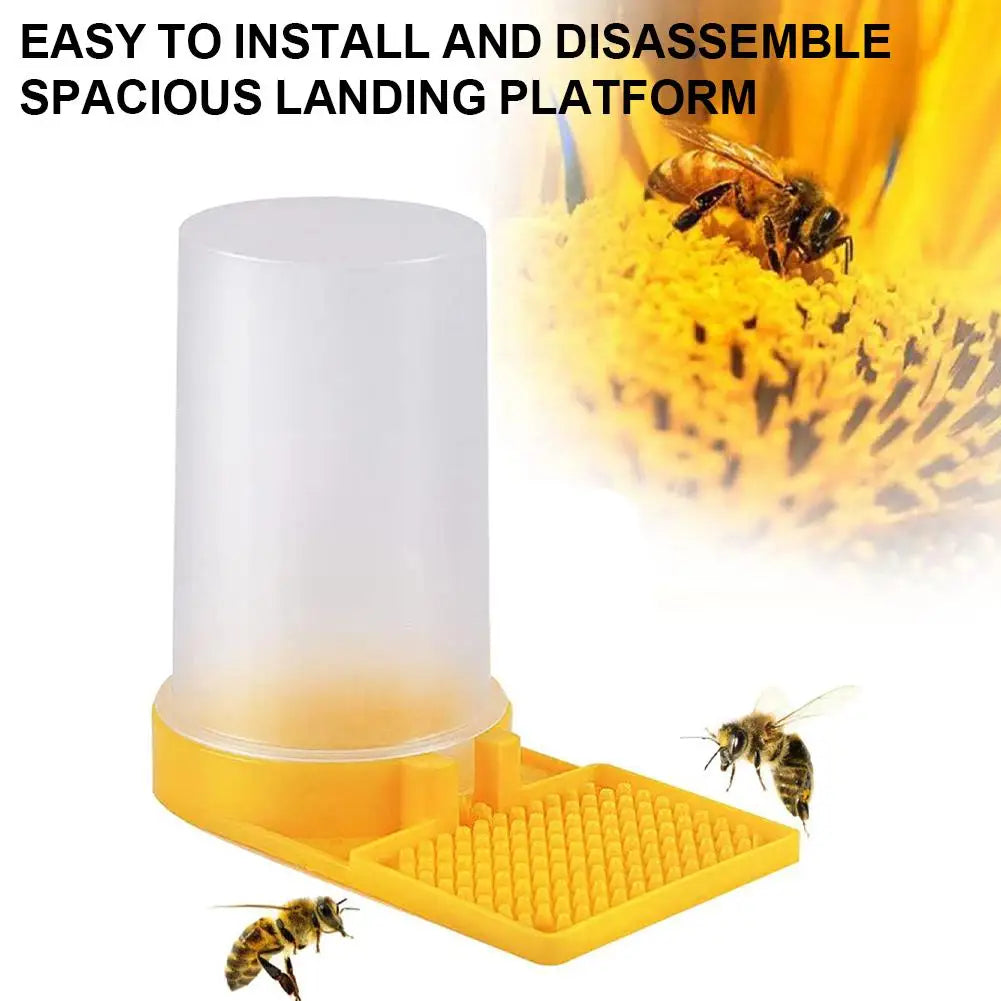 Bee Water Feeder – Safe Honeybee Drinking Station & Tray Bee Feeder Axl
