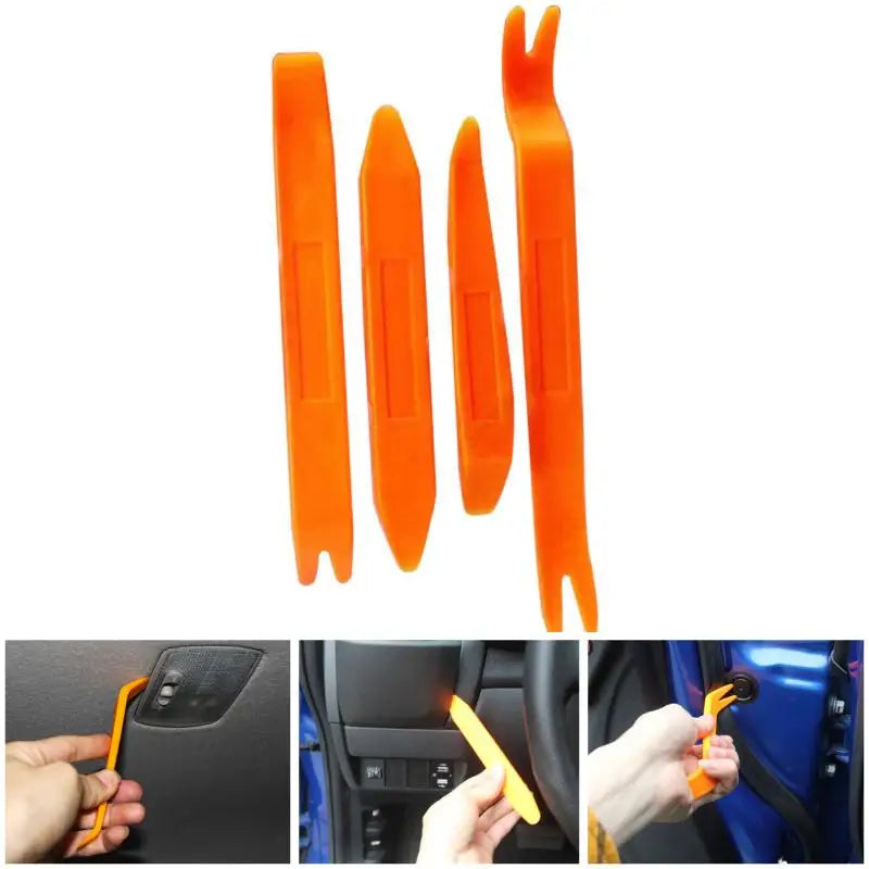 4-Piece Car Interior Trim Removal Tool Set – Panel & Dashboard Auto Trim Removal Tool Axl