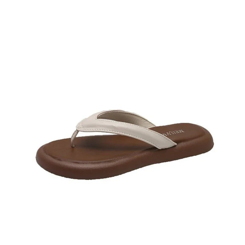 Women's Non-Slip Flat Slides – Beach & House PVC Slippers Flat Slide Sandals Axl