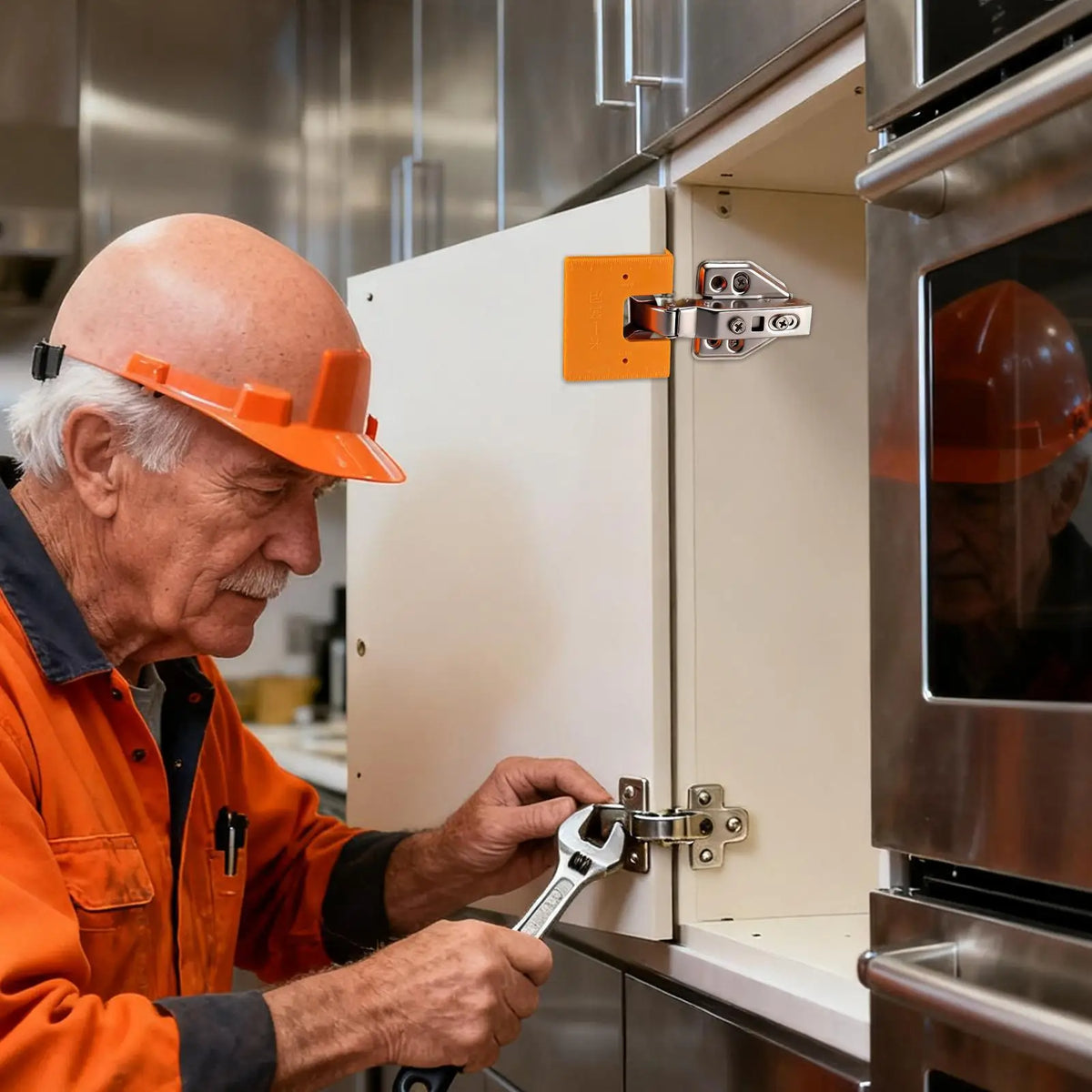 Magnetic Door Hinge Installation Jig | Cabinet & Frame Tool Hinge Installation Jig Axl