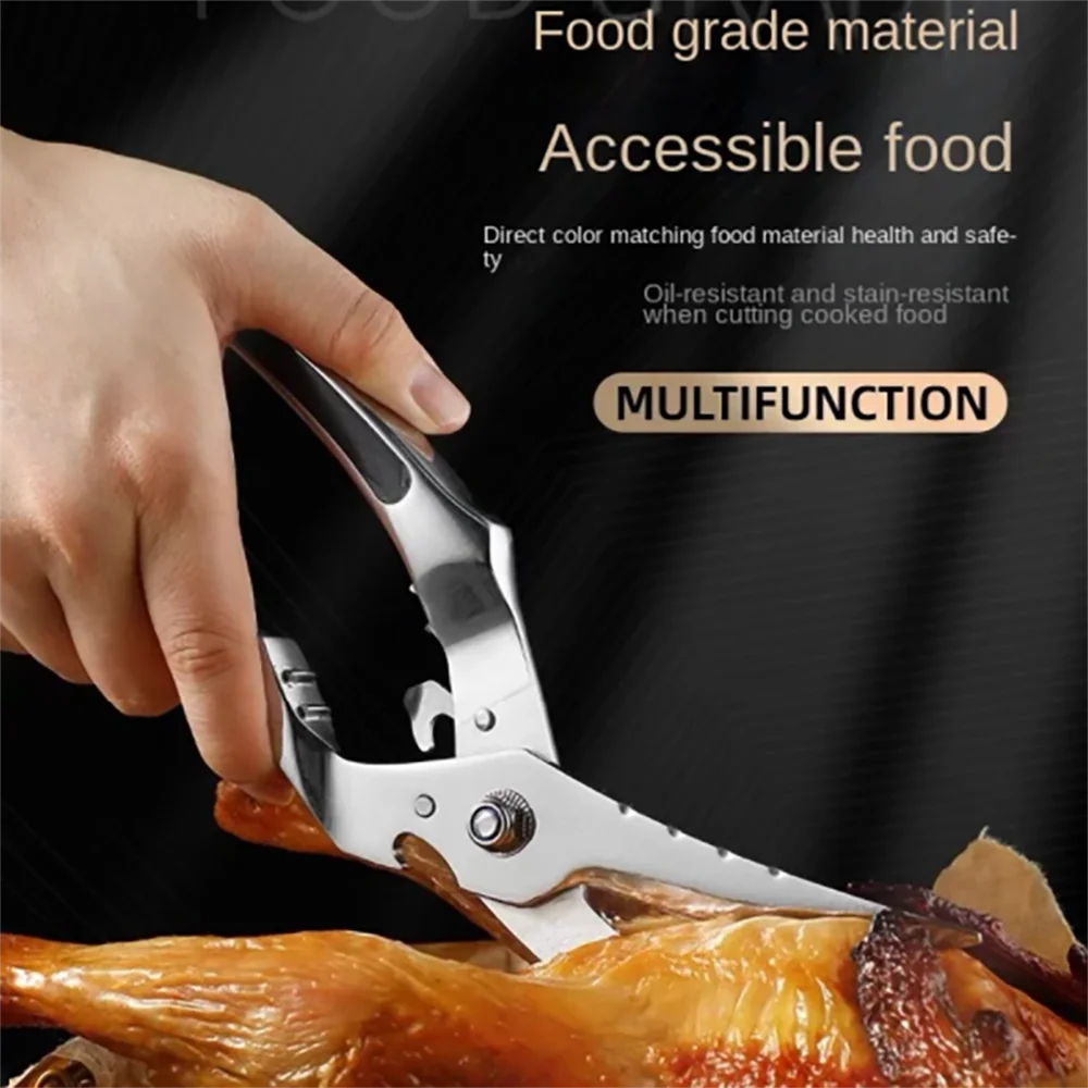 Professional Stainless Steel Kitchen Scissors & Heavy-Duty Shears Kitchen Scissors Axl
