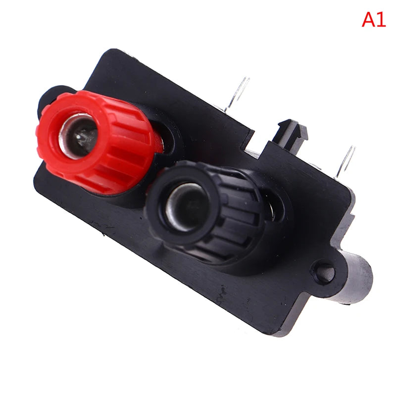 4mm Banana Plug Socket Connector – 2/4/6 Position Terminal Block Speaker Terminal Connector Axl A1