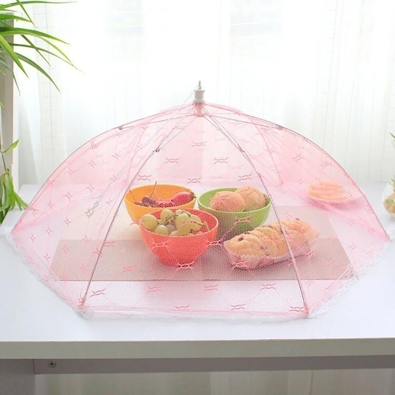 Umbrella Lace Food Cover – Insect & Fly Mesh Meal Cover Mesh Food Cover Axl