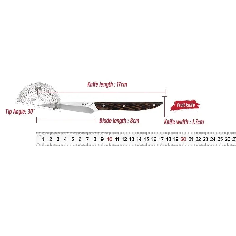Professional Fruit & Vegetable Carving Knife Set – 1 or 3 Piece Carving Knife Set Axl style C