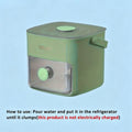 48-Grid Ice Cube Mold – Double Layer Easy Release, Food Grade Ice Cube Mold Axl ice maker-green