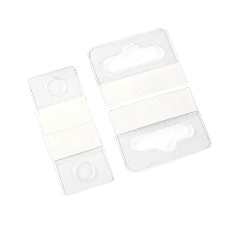100 PCS PVC Adhesive Hang Tag Hooks – Retail Display Hangers Retail Display Hooks Axl