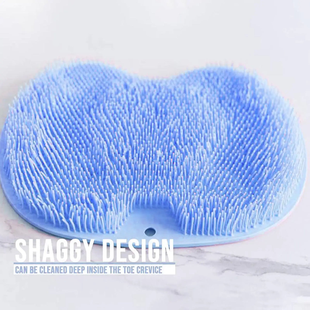 Silicone Shower Foot Scrubber Mat – Non-Slip Bath Massage Silicone Bath Scrubber Axl
